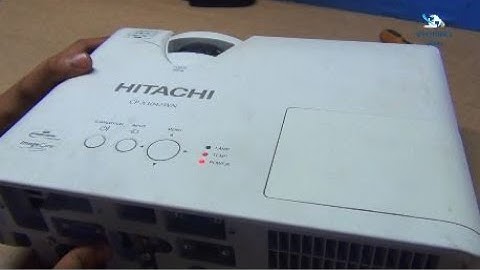 Hitachi CP-X3042WN Multimedia Projector Temp Problem Repair 2019