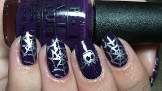 Cute Spider Web Stamp