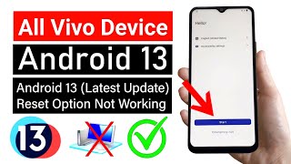 ANDROID 13 All Vivo Device FRP BYPASS ✅️ Latest Update (no need computer) 100% Working