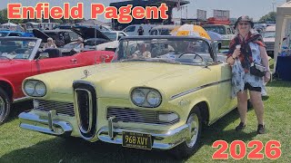 Enfield Pagent Classic car show 2026 Sunday show - Autojumble walk around with MUM