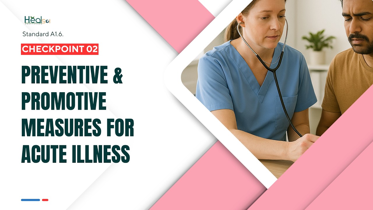 6. Acute Illness & Minor Ailments Care