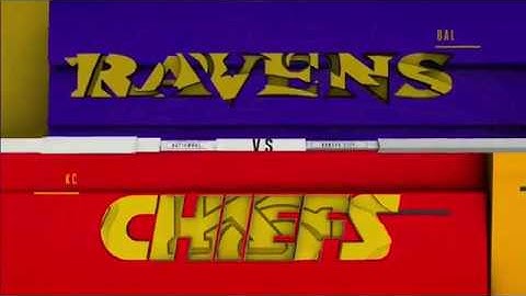 NFL on CBS intro 2019 BAL@KC