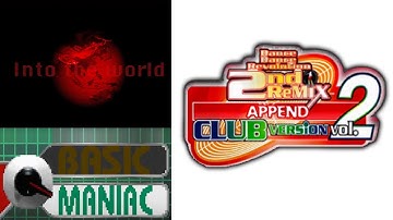 [DDR 2nd Remix Append Club Vol. 2 JPN CS] Into The World - Maniac Mode