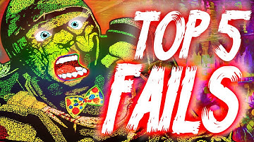 "Top 5" "Fails"/"Clutches"/"Wins" in "CoD Zombies" ~ "CoD Black Ops & Black Ops 2 Gameplay"!