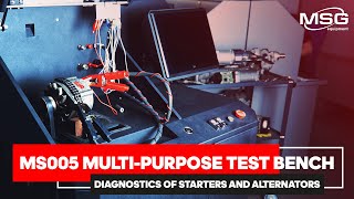 MS005 -Test bench for starters and alternators (NEW)