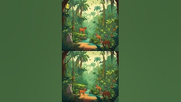 🔎 Can You Spot the 5 Differences? 🤯 Only 1% Can! #shorts