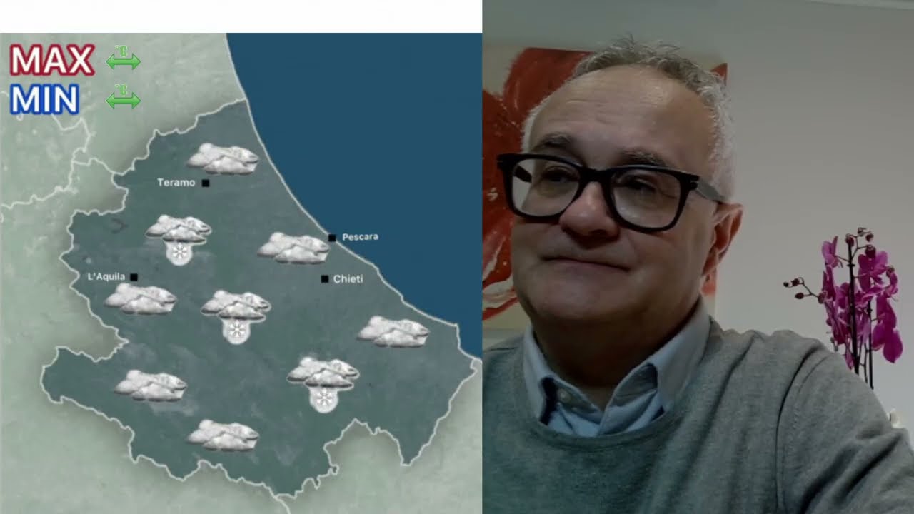 previsioni in pillole per la settimana 23-29 marzo in Abruzzo