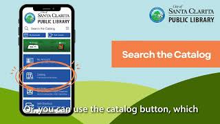كيفية استخدام تطبيق مكتبة سانتا كلاريتا العامة للهواتف المحمولة screenshot 4