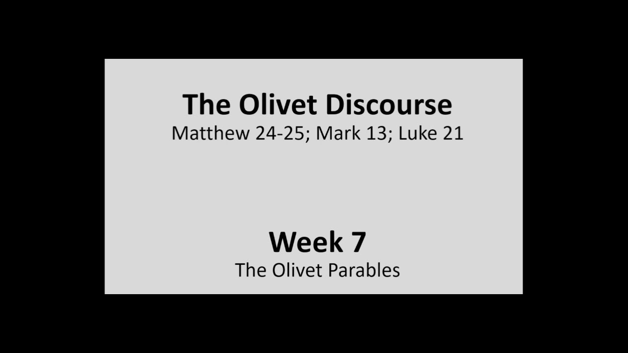 Kathleen Bible Study The Olivet Discourse Week 7 YouTube kathleen-bible-study-the-olivet-discourse-week-7-youtube