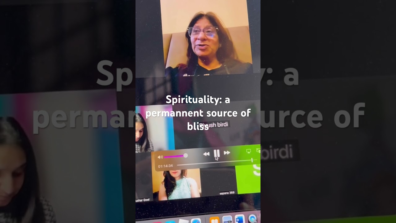 Life changing lesson 35: Spirituality: a permannent source of bliss