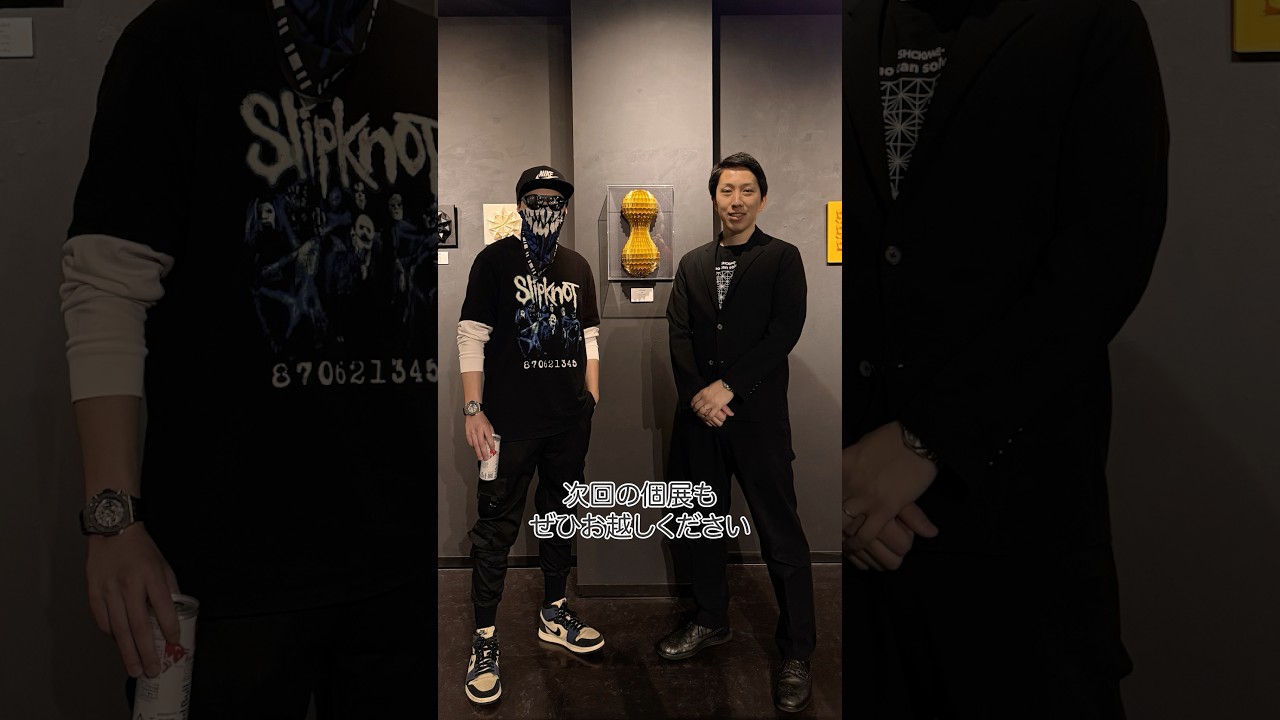 D.Hinklay名古屋個展ありがとうございました！