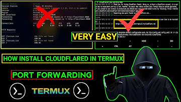 How To Install Cloudflared In Termux | Port Forwarding Kaise Kare