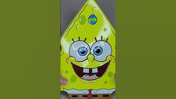 SpongeBob Christmas Tin 🎄 | Link to full video in description #spongebob #unboxing #ASMR