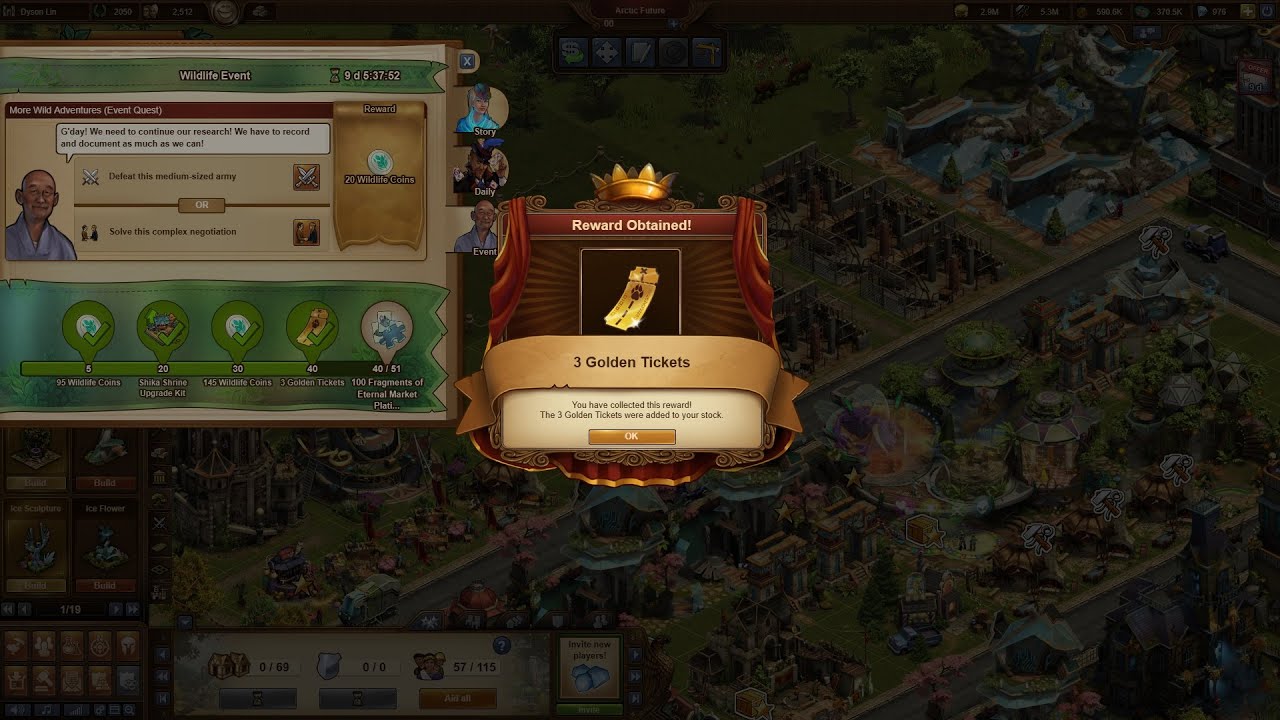 Arctic Future (3 Golden Tickets) [Forge of Empires]