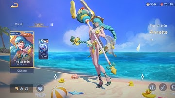 Annette Tiệc bãi biển - hiệu ứng âm thanh trang phục bậc S+