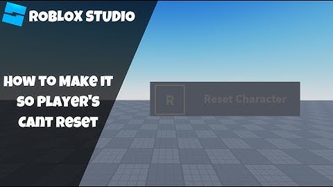 How to Disable the Reset Button in Roblox! (Roblox Studio Scripting Tutorial 2024)