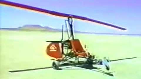 Part 1 of the 447 Commander Gyroplane original demo video 360p
