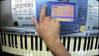 YAMAHA PSR 1100 - DEMO songs - FUNCTION