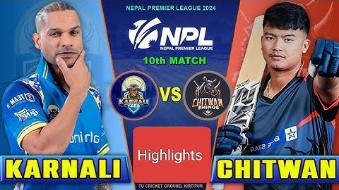 karnali yaks vs chitwan rhinos highlights #npl #highlights HD