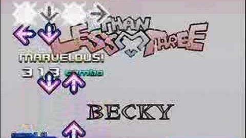 Stepmania - Less Than Three