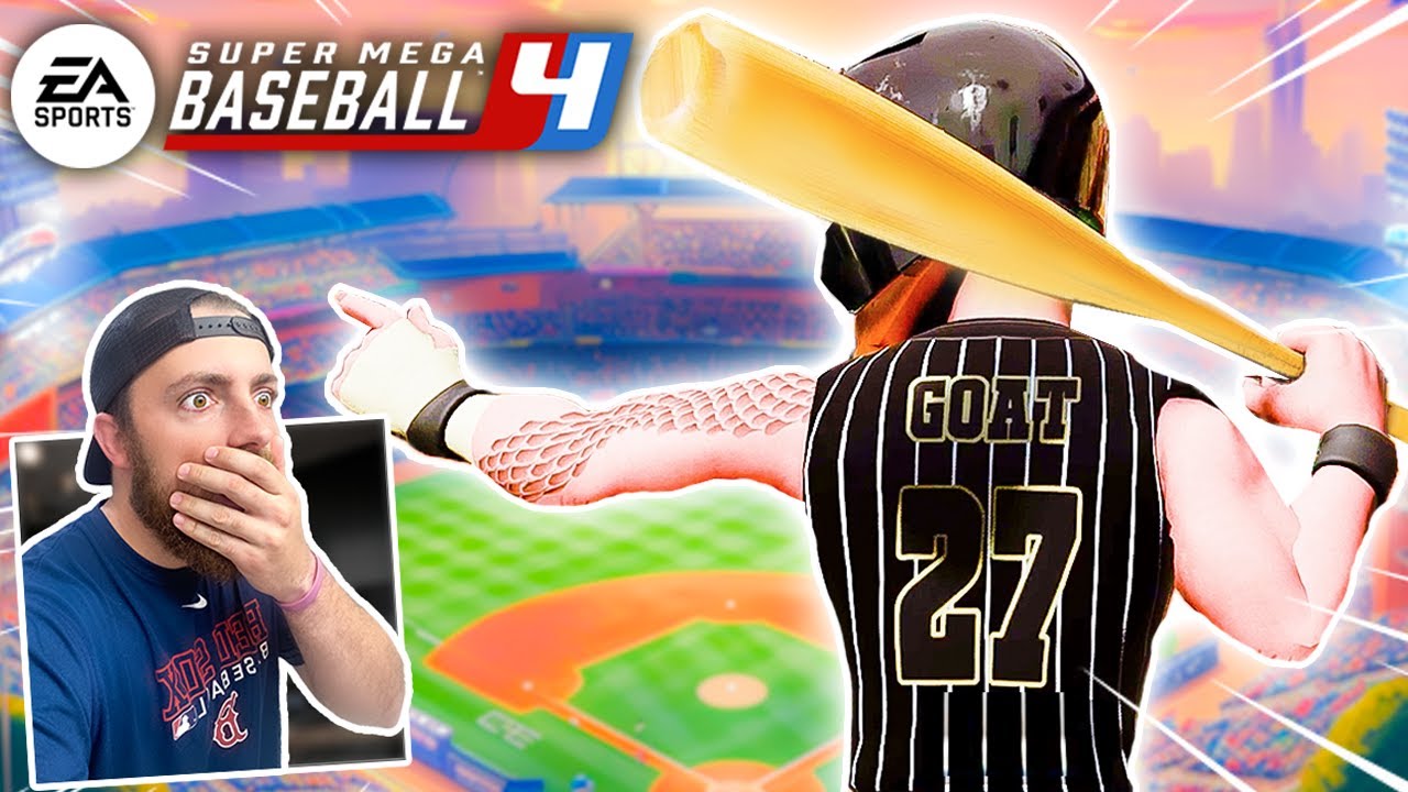THE GREATEST BASEBALL GAME EVER MADE! Super Mega Baseball 4 Gameplay #1