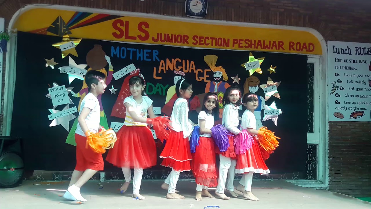 I like to move it ,move it😊 by the students of Sls Montessori and School.