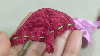 Diy: How To Make Flower Out Of Fabric - Flower Making With Cloth - Kapde Se Phool Banane Ka Tarika