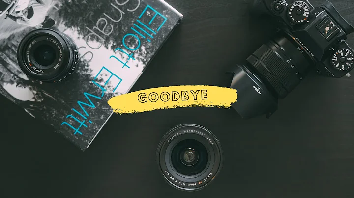 I SOLD ALL MY FUJIFILM GEAR!