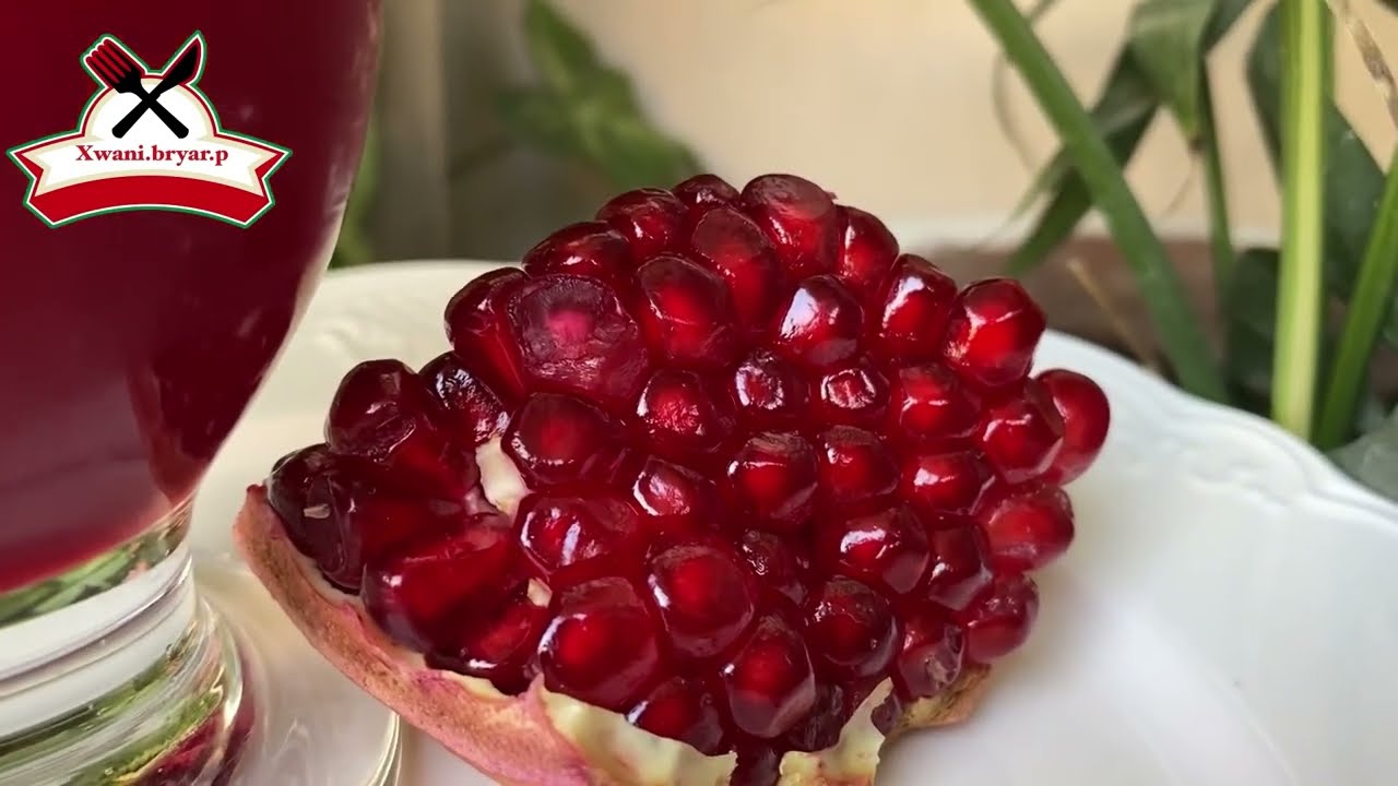 شێوازی ئامادەكردنی شەربەتی هەناری فرێش/ تحضیر عصیر الرمان الطبیعي #youtube  #xwardn