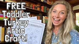 FREE Toddler Speech Articulation Craft & Resource for /B, P, T, D, S, Z, F, V/ Sounds: Speedy Speech
