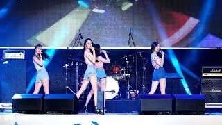 [직캠] 170805 영월 동강뗏목축제 - 달샤벳 ( Supa Dupa Diva ) 4K