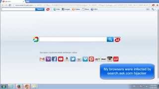 How to remove Search.Ask.com. Search App by Ask removal guide screenshot 1