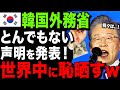 【海外の反応】「まさか日本が…」K国へ予想外の“最後通告”!?日本が突きつけた冷酷な現実とは…