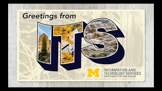 Greetings From Information And Technology Services