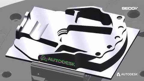 Aerospace Part Manufacture with Autodesk PowerMill and Seco Tools