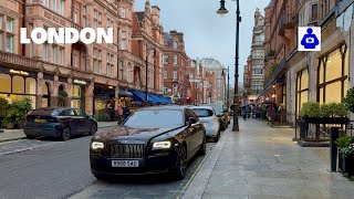 MAYFAIR the richest Neighbourhood in London 🇬🇧 Mayfair walking tour | Wealthy lifestyles [4K HDR]