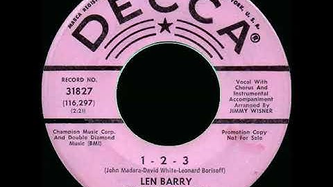 Len Barry -  1 -  2 -  3  (1965)
