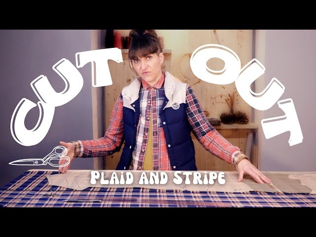 CUT IT OUT ⭐️Part 2 ⭐️Cutting Plaid and Stripe Fabric with a