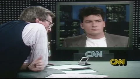 CNN Official Interview: In 1988, Larry King speaks with Charlie Sheen on fame