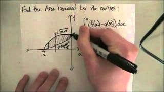 Definite Integrals: Calculating Area example 3