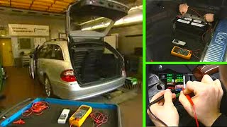 Step-by-Step Guide to Performing a Quiescent Current Test on a Mercedes-Benz Vehicle