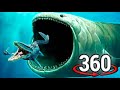 360  vr  terrifying deep sea monsters movie  deep sea creatures horror