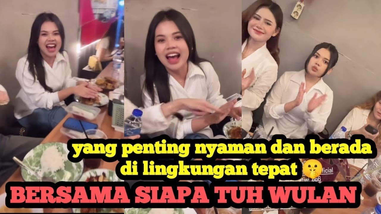 WULAN SAMA SIAPA TUH, YANG PENTING KENYAMANAN UTAMA ‼️ Wulan Dilingkungan Tepat