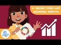 Decent Work and Economic Growth 📈 SDG 8 💼 Sustainable Development Goals for Kids