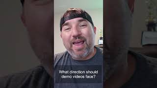 What way should demo videos face? #linedance #demos