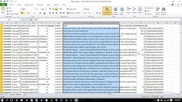 Tutorial Crawlling data twitter,filtering,Sentiment Analysis Menggunakan Rapid miner !!!