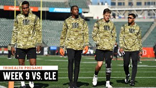 Watch Live: TriHealth Bengals Pregame | Week 9 vs. Cleveland