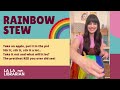 Rainbow Stew | La La Librarian | Color and Food Song with Scarves for Early Childhood Storytime