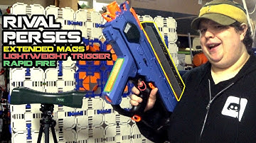 Nerf RIVAL Perses Modding: Taking it to the MAX! | Walcom S7