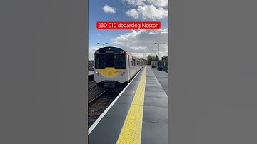 TFW Class 230 departing Neston